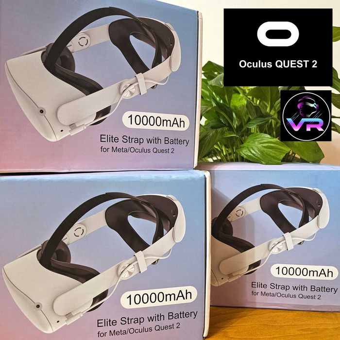 ‼️ Oculus Quest 2 кріплення Battery Elite Strap 10000 mAh Meta
