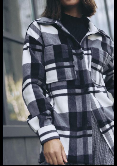 Куртка сорочка у клітинку