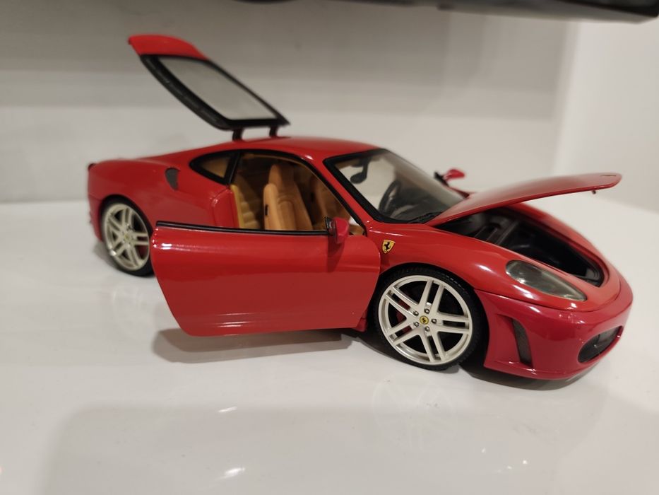 1/18 Ferrari f430 hot wheels carro coleção miniatura