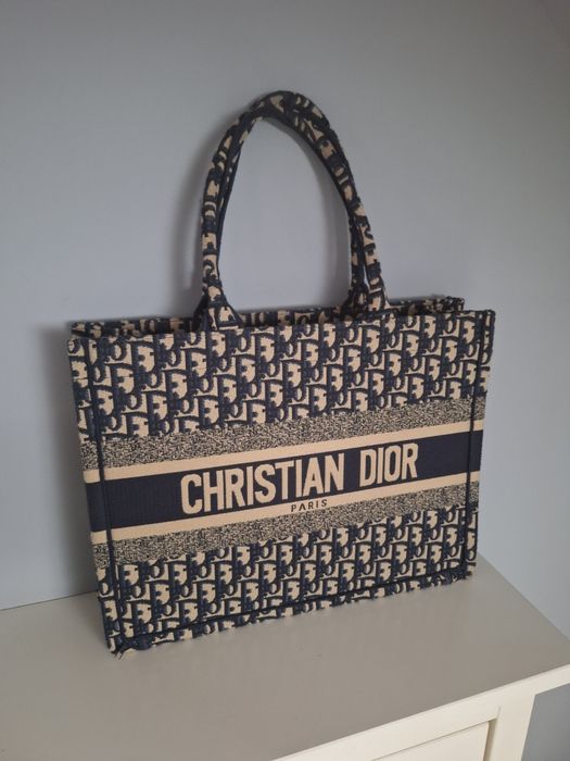 Duża torba Dior monogram