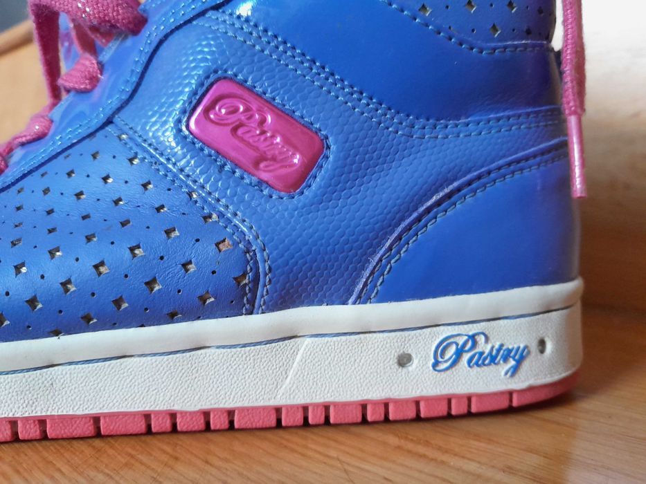 buty  sneakersy, trampki - SKÓRA!  naturalna PASTRY