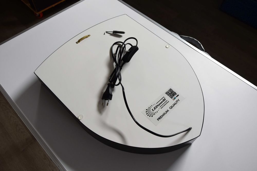 LED Neon PORSCHE, Reklama 3D, Baner, Szyld, Kaseton, Banner, Prezent