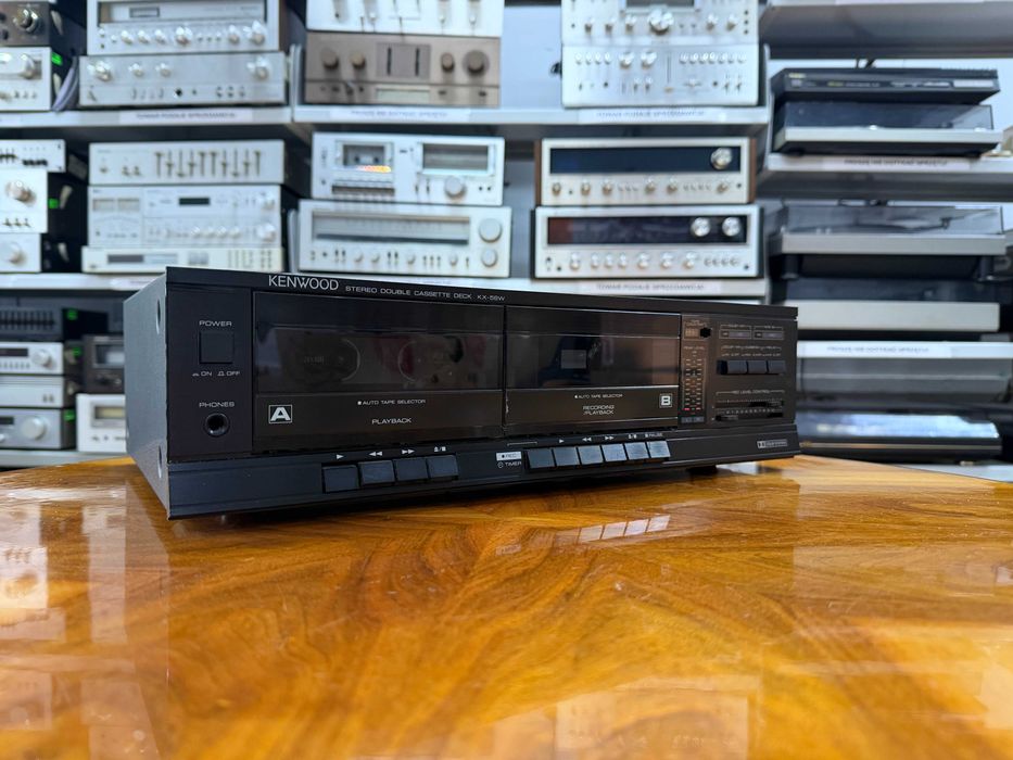 Magnetofon dwukasetowy Kenwood K-56W, Audio Room