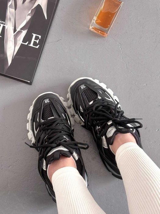 !SALE! Balenciaga Track 3.0 Black Silver 36 37 38 39 40 41 42 43 44 45
