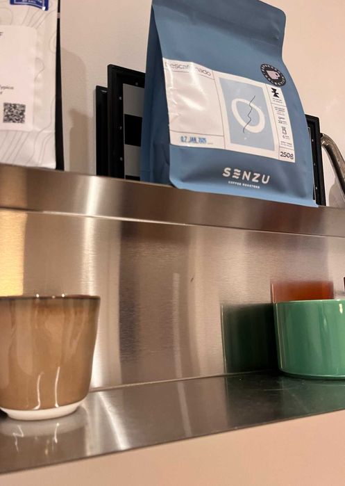 Prateleira / Estante de arrumação em aço inox escovado