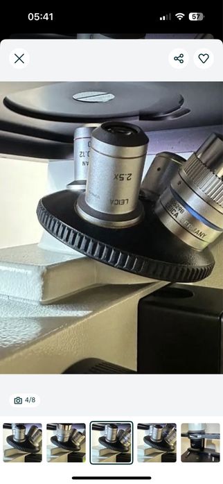 Mikroskop odwrócony Leica DM IL led