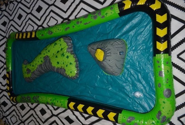 Большой надувной игровой центр песочница бассейн город динозавров