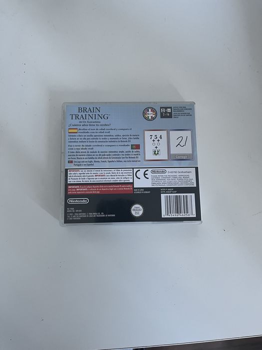 Jogo Nintendo DS- Brain Training