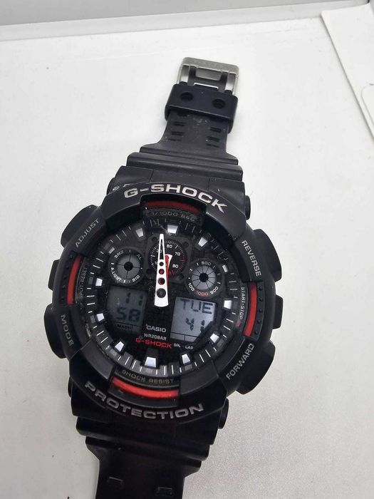 Zegarek męski Casio G-Shock GA-100-1A4ER / Twój LOMBARD / CZ-WA