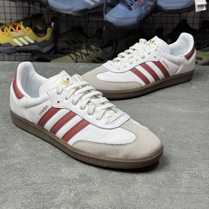 ОРИГІНАЛ 100% 44.5р.Шкіряні кросівки адідас Adidas Samba JH8798