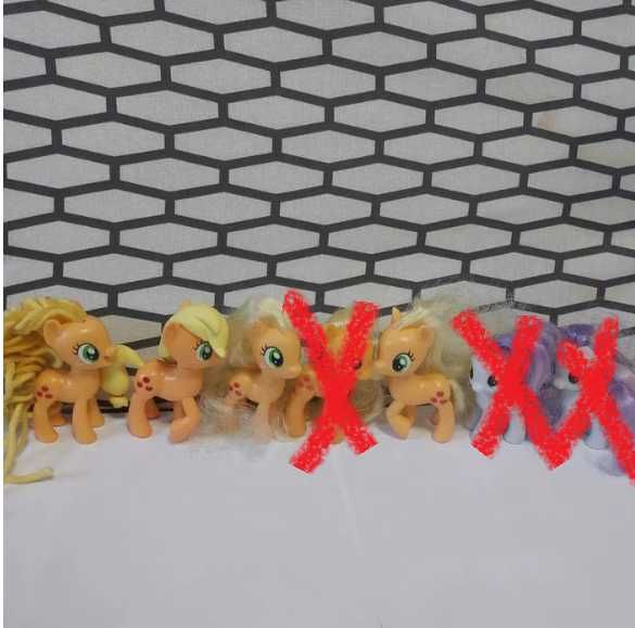 My Little Pony оригінал Хасбро, епл джек Світі Бель яблучко пони