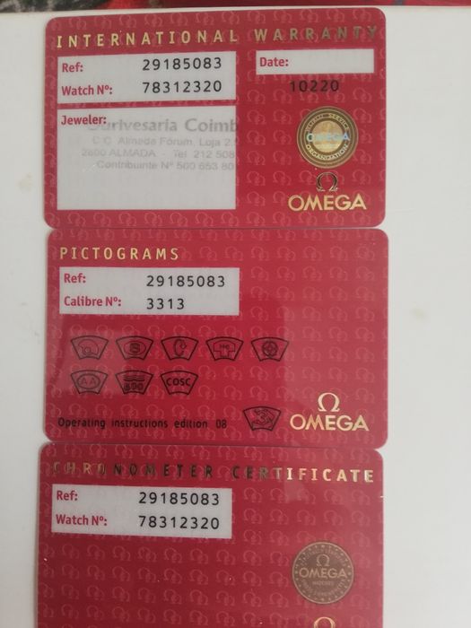 Relogio Omega seamster de homem