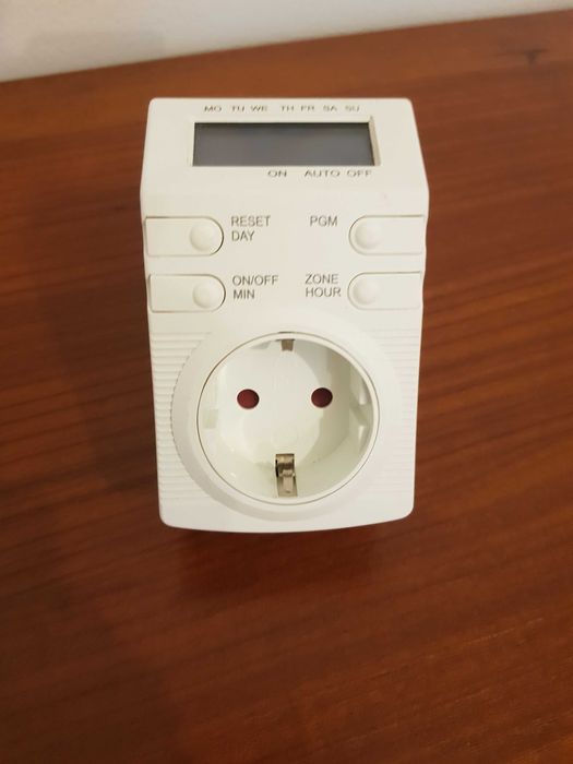 Programador elétrico semanal