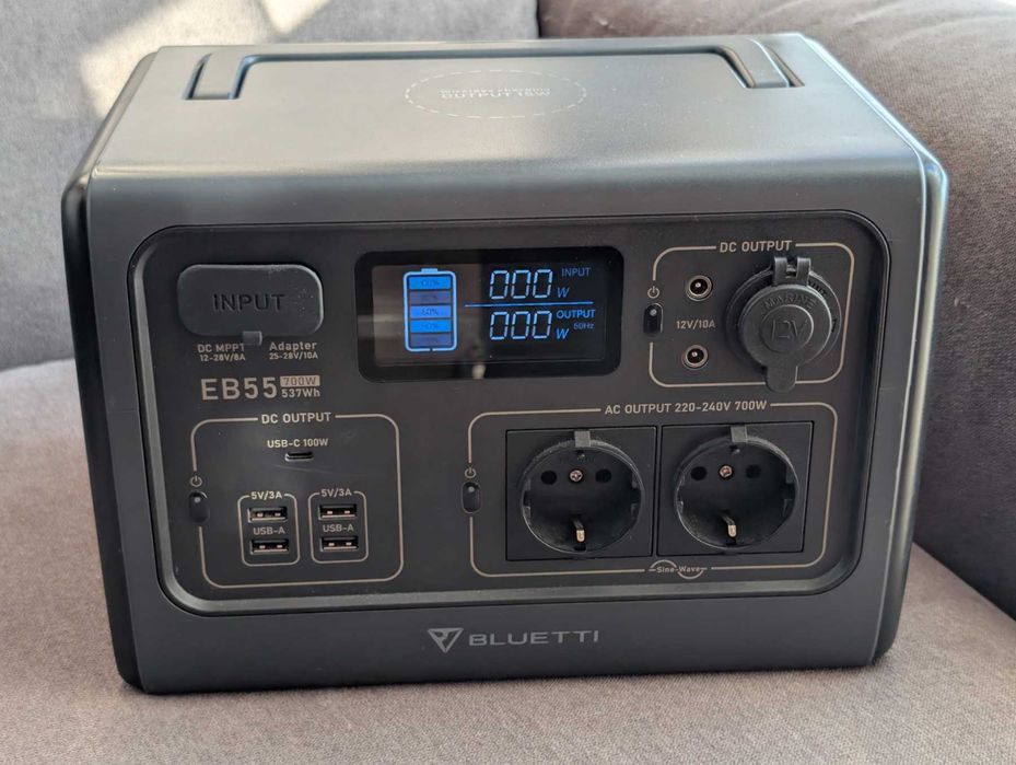 Зарядна станція BLUETTI EB55 LiFePO4 537Wh / 700W