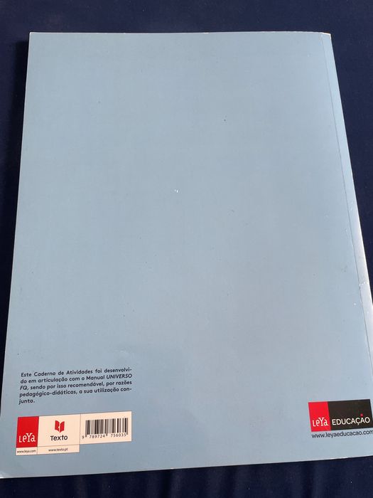 Caderno de atividades “Novo Universo FQ”