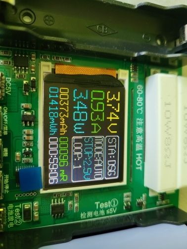 Тестер ёмкости аккумуляторов, цифровой модуль 18650 АКБ, сопротивление