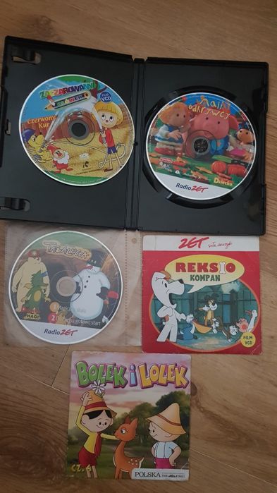 Kolekcja bajek na DVD: Reksio, Bolek i Lolek