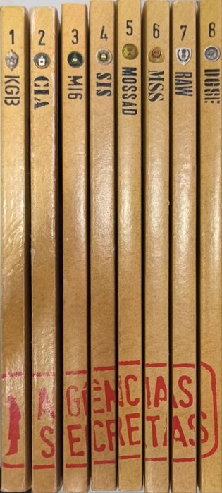Coleção Agências Secretas: Histórias da espionagem mundial