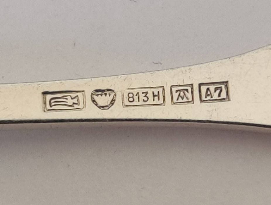 Срібні ложки 813 проби