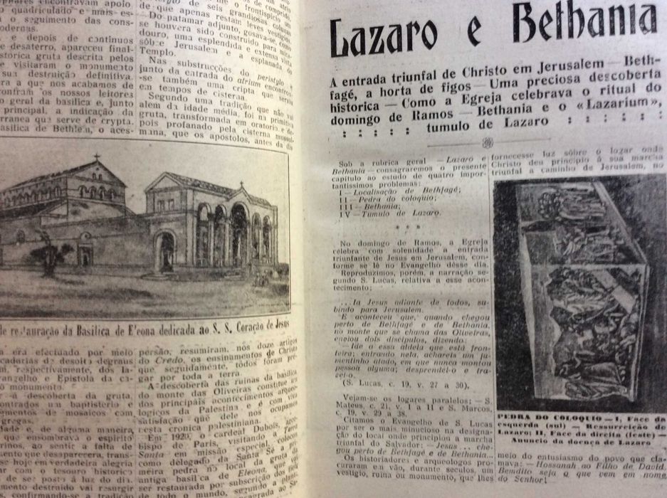 A Caminho da Terra Santa e Panaghia Capuli. TERÇAS, J. Alves, 1929