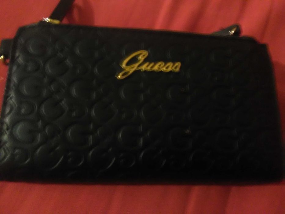 Mala senhora e carteira GUESS original