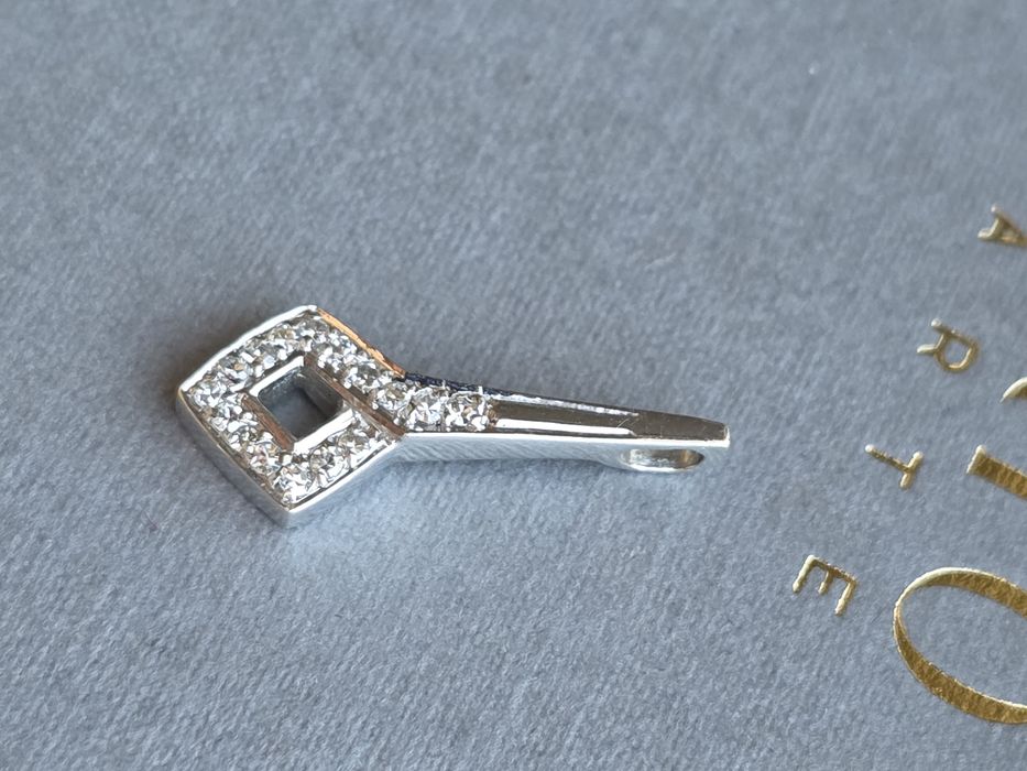 Wisiorek Art Deco złoto 585 Diamenty 0.2ct WYCENA