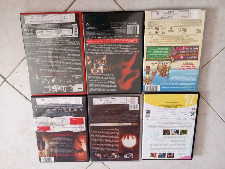 Various DVDs in original Portuguese64170792015490121