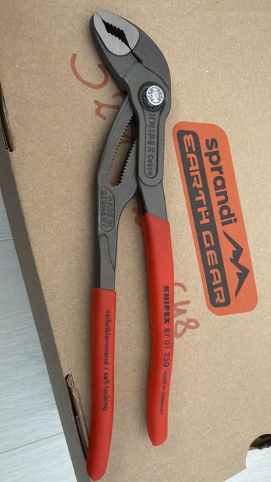 Nowe KNIPEX Szczypce do rur Cobra 250 mm 87 01 250