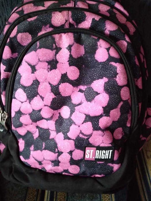 Plecak szkolny czterokomorowy