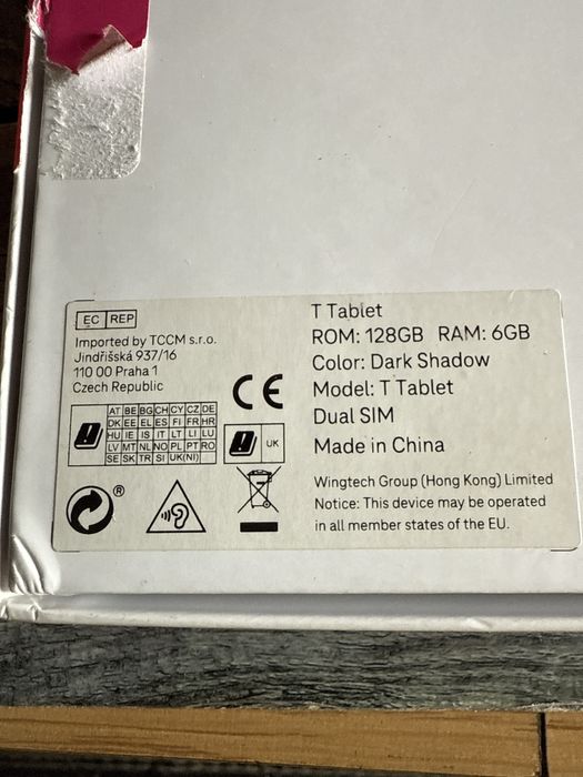 T Tablet 5G 11' 6/256 Dual sim