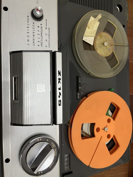 Magnetofon szpulowy UNITRA ZRK ZK-145 PRL