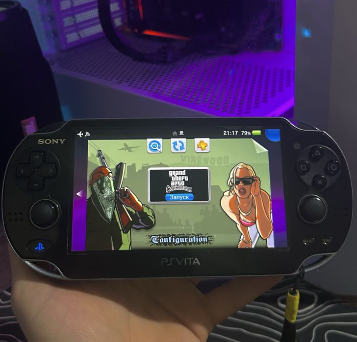 Ps vita oled 3g 64 Гб + много игр