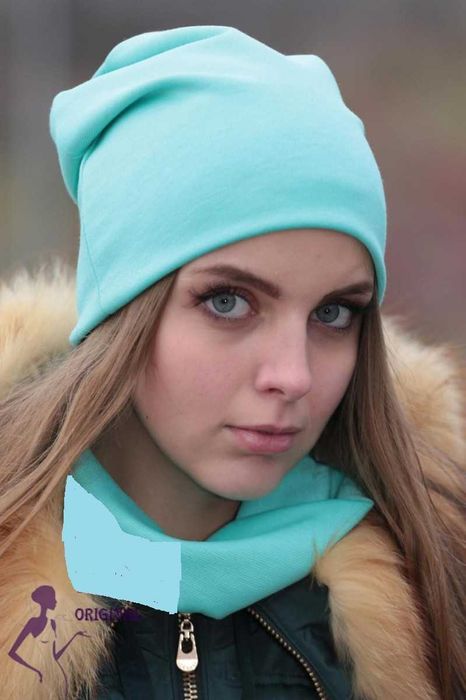 Шапка и снуд-хомут в 2 оборота.