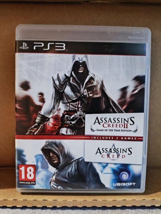Dwupak gier Assassin's Creed ps3 PlayStation 3 (kompletna)