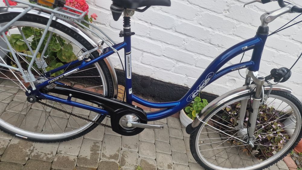 АКТУАЛЬНА ПРОПОЗИЦІЯ‼️ Німецький Алюмінієвий Велосипед Дамський  CYCO 28кол.  Планітарка SHIMANO NEXUS S7. Стан Супер‼️