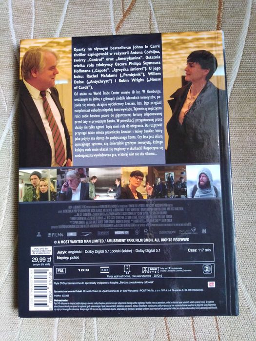 "Bardzo Poszukiwany Człowiek" Film Dvd (2014)