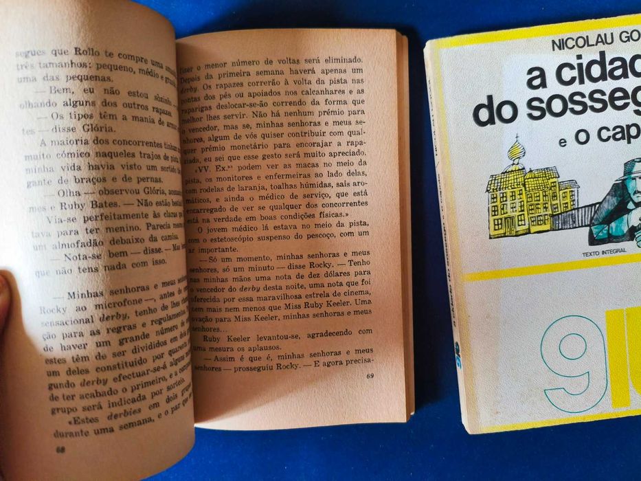 Lote 3 Livros Clássicos de Bolso (Europa-América - Vintage)