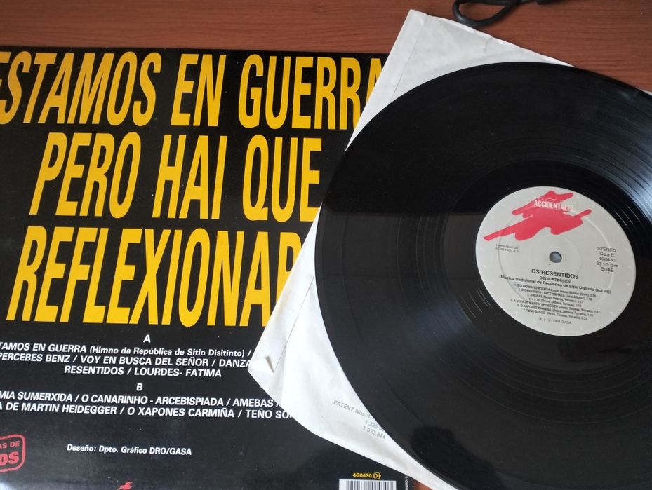 Disco de vinil LP Os Resentidos