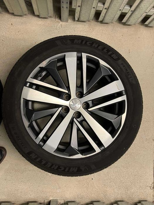 4 летних колеса оригинал  диски Peugeot 3008-5008 Michelin 235/50 R19