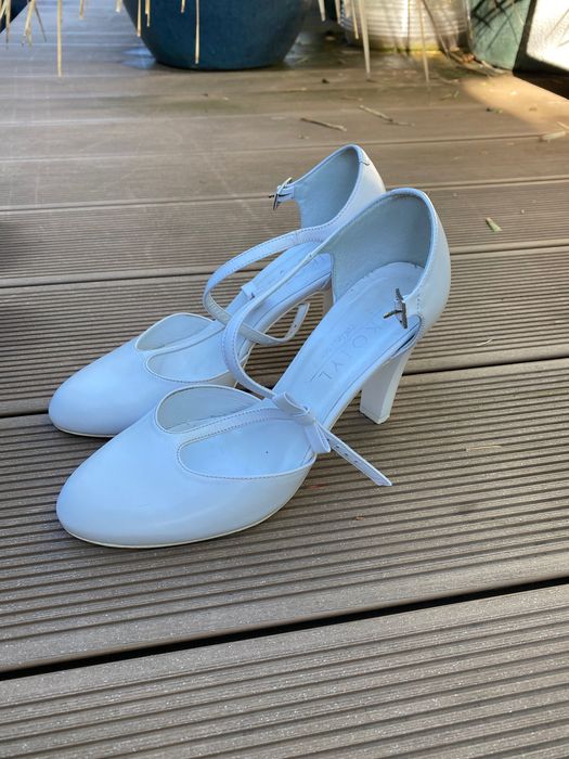 Buty ślubne białe Kotyl - 36