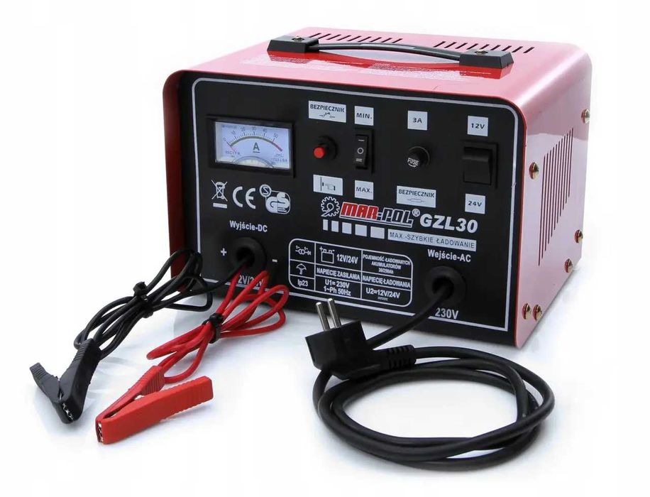 Мікропроцесорний пуско-зарядний пристрій 12В-24В пуско-зарядное устро