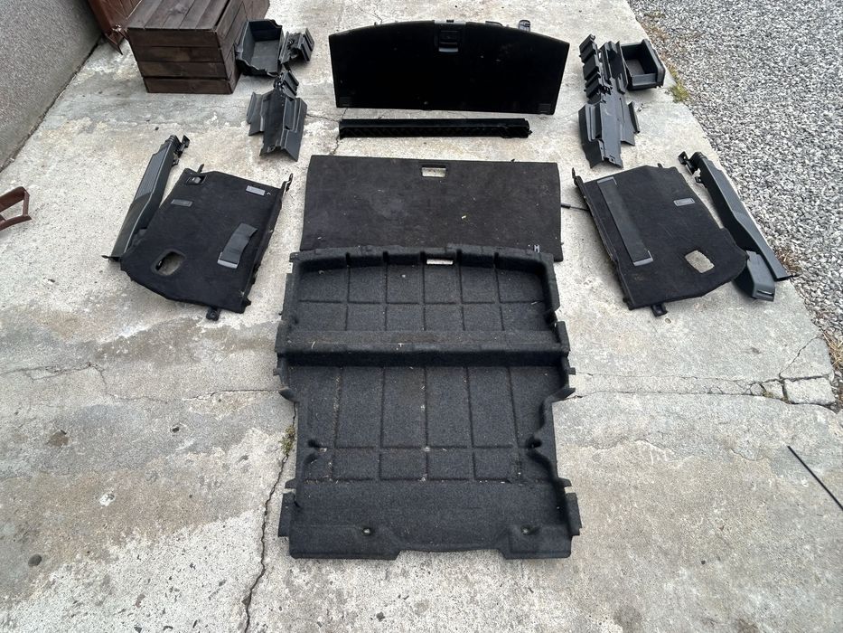 Podwojna podloga bagaznika e61 bmw komplet do montazu WYSYLKA pobranie
