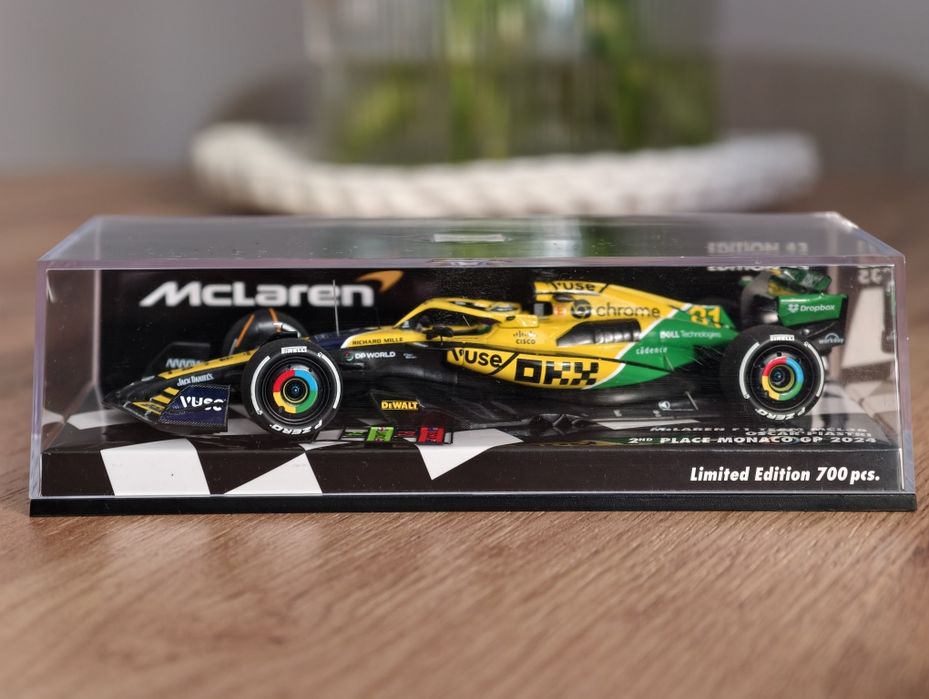 Minichamps Oscar Piastri Monaco 2024 1:43