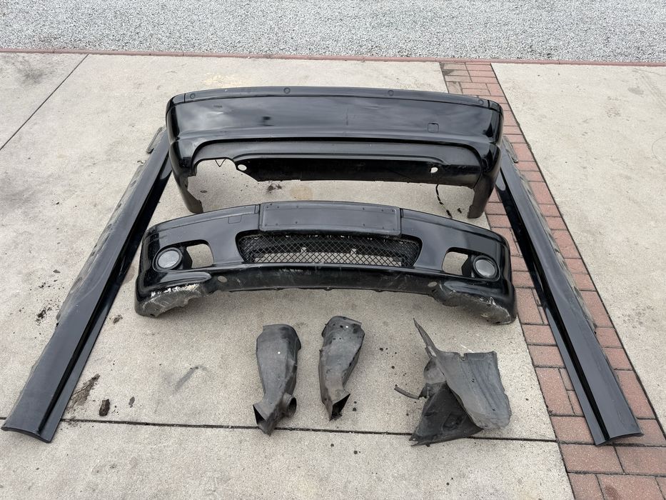M pakiet zderzaki progi bmw e46 sedan