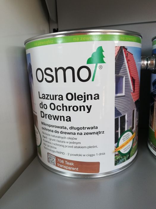 Osmo Lazura Olejna do drewna