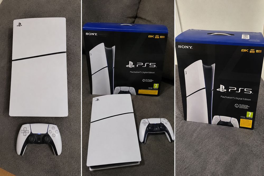 Playstation 5 Slim Digital + Fatur e Garantia + Caixa e Acessorios