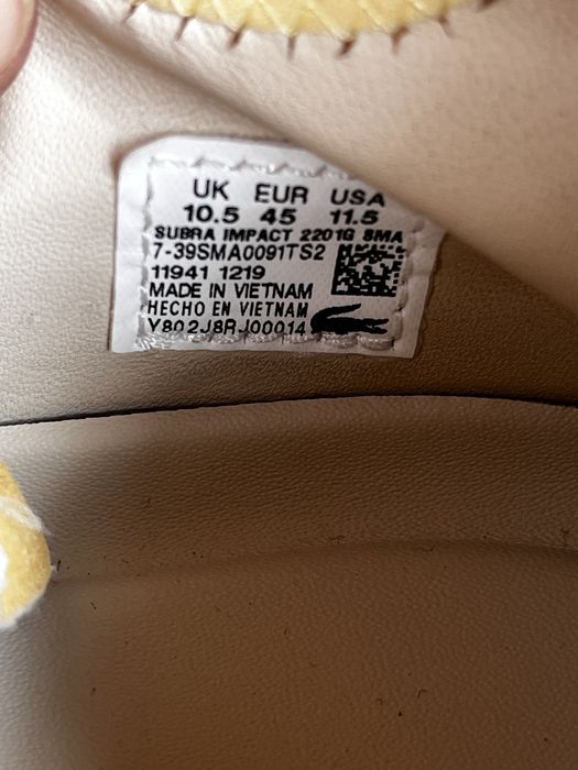 Buty lacoste 45.