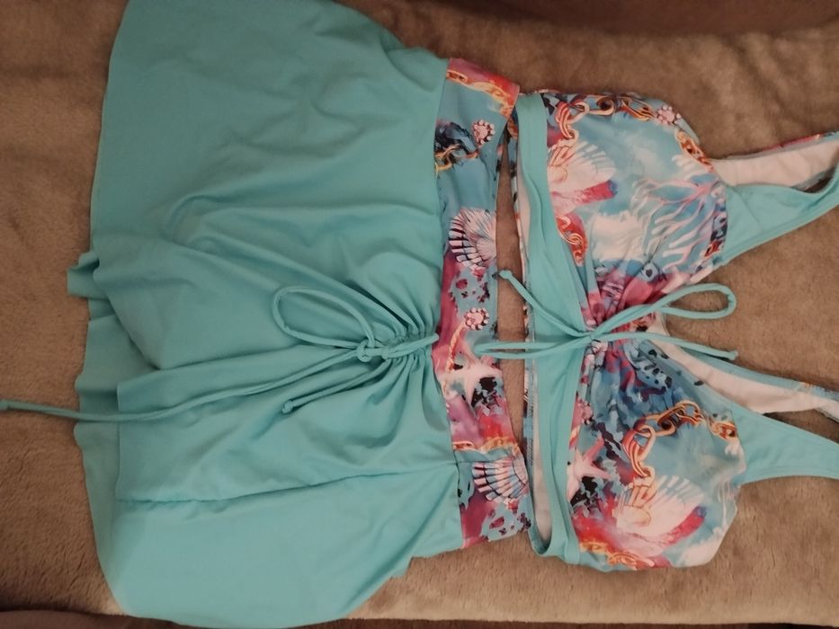 Strój kąpielowy niebieski