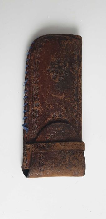 Starocie z Gdyni - Okulary - etui skórzane z czasów PRL