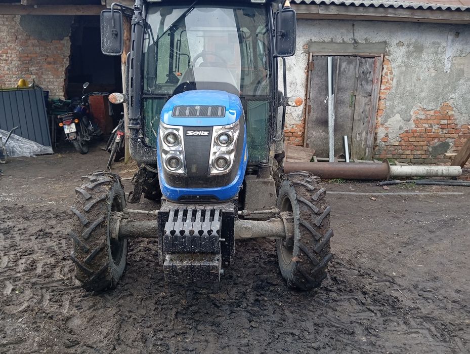 Продам трактор соліус 50 з навісним